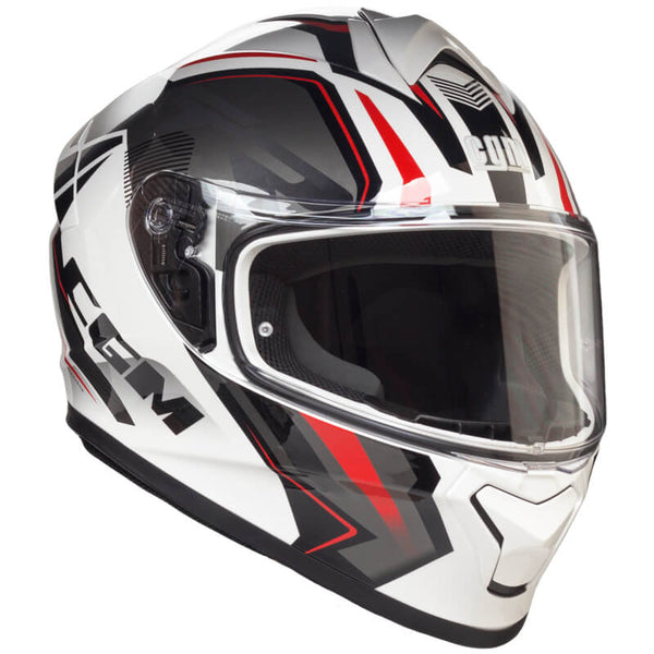 Casco Integrale per Scooter Visiera Lunga CGM Suzuka 301G Bianco Varie Misure sconto