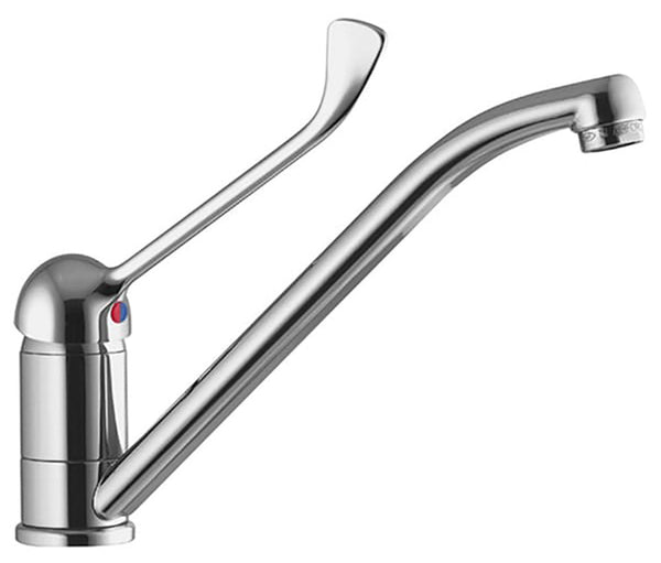 acquista Rubinetto Cucina Miscelatore Monocomando con Leva Clinica Apell APF3287CR Cromato