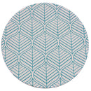 Set 6 Sottopiatti Tondi Ø33x2 cm  in Polipropilene VdE Tivoli 1996 Bali Leaf