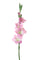 Set 4 Fiori Artificiali di Gladiolo Altezza 85 cm Rosa