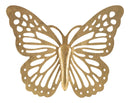 Farfalla Decorativa da Muro 3D 43x2x35 cm in Ferro Oro