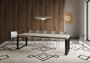 Tavolo Allungabile 180-284x90x77 cm Tecno Cashmere Gambe Antracite 