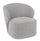 Poltrona Soggiorno 79,5x75,5x72 cm Babila in Bouclè Grigio