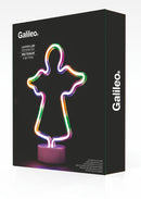 Angelo Luminoso Neon a Led H30 cm Soriani Multicolor