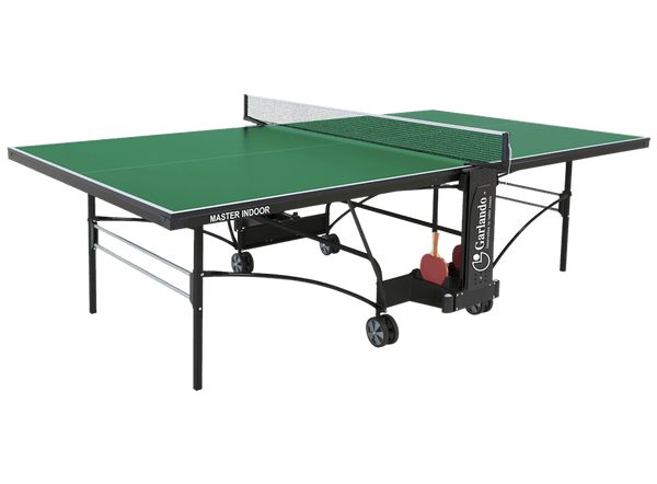 sconto Tavolo da Pin Pong con Piano Verde e Ruote per Interno Garlando Master Indoor