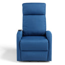 Poltrona Alzapersona Elettrica 2 Motori 67x75x110 cm in Tessuto Seattle Carta Da Zucchero