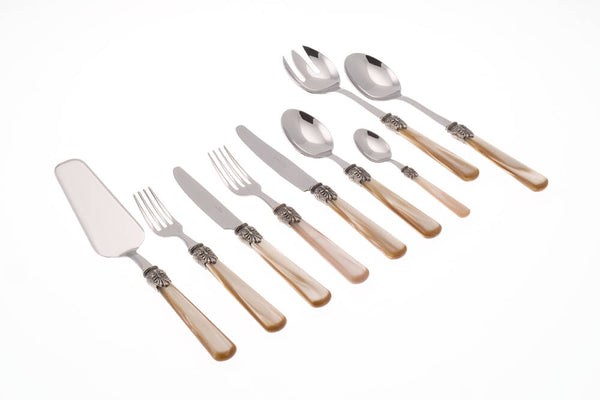 sconto Servizio Set di Posate 75 Pezzi in Acciaio Inox Rivadossi Sandro Elena Champagne