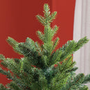 Albero di Natale 150 cm 1309 Ramia Caduta in Plastica Verde      