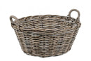 Cesto 2 Maniglie Narra Ovale in Fibre Naturali