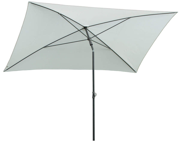 Ombrellone da Giardino 2,4x1,5 m Palo Ø27 mm in Acciaio Maffei Kronos Ecrù acquista