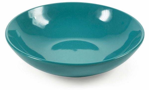 Set 6 Piatti Fondi Ø20,5x5 cm in Gres Villa d'Este Home Tivoli Basic Azzurri prezzo