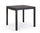 Tavolo Allungabile da Giardino 83-166x80x75h cm Pelagius Antracite