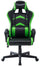 Sedia da Gaming Ergonomica in Similpelle Altezza Regolabile Motti Jerez Nero e Verde