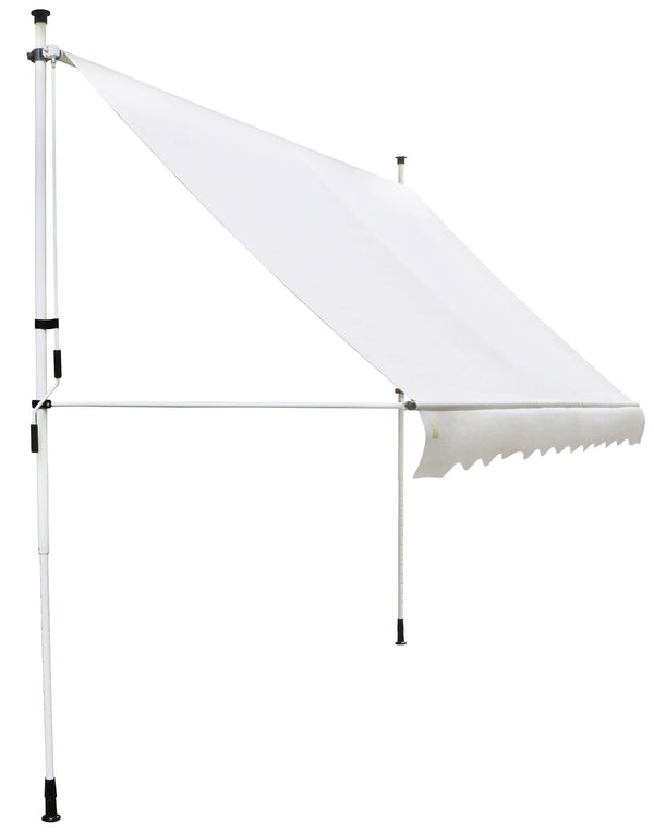 Tenda da Sole 3x1,3m Tessuto Poliestere Kraus Pergola Ecrù prezzo