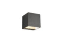 Applique da Interno a LED in Metallo Nero Opaco