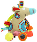 Mucca Peluche per Bambini con Suoni Dolce Multicolor