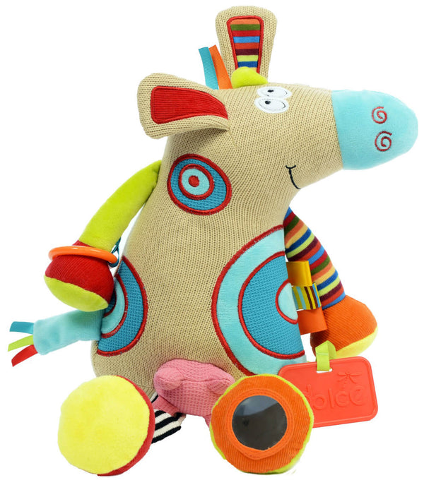 acquista Mucca Peluche per Bambini con Suoni Dolce Multicolor