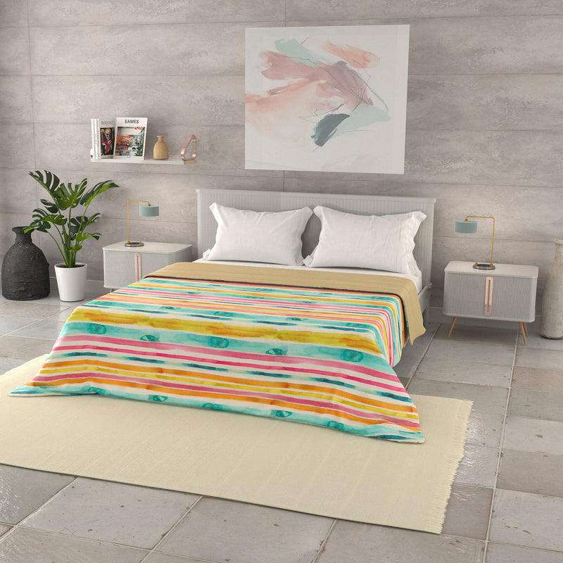 Trapuntino Estivo 100gr con Stampa in Microfibra Fez Varie Misure