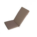 Cuscino Real Medio 90x40x4 cm in Poliestere Tortora