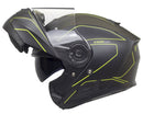 Casco Integrale per Scooter Visiera Lunga CGM Kyoto 506G Nero Opaco Varie Misure