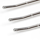 Porta Pantaloni Doppio Estraibile per Armadio 18 Posti in Acciaio Emuca Cromato