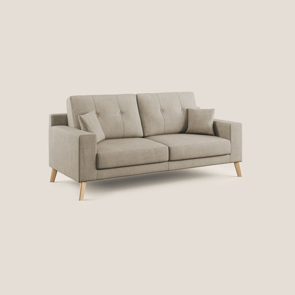 acquista Divano 2 Posti 166x95x91 cm in Tessuto Beige