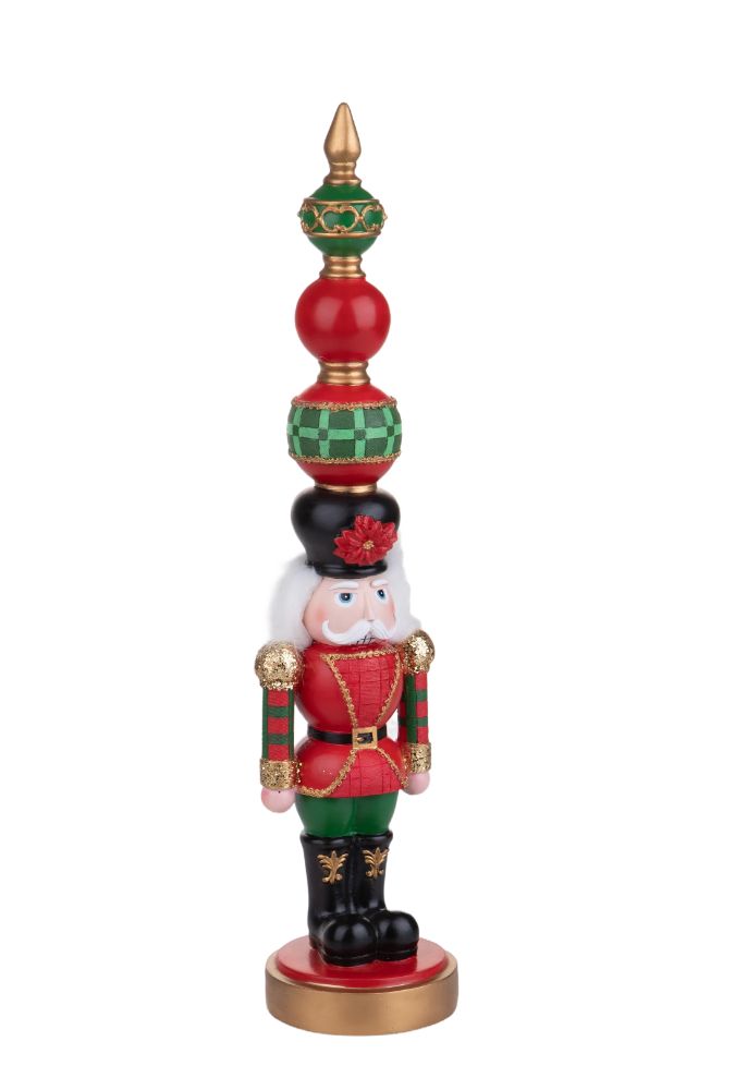 Ornativity – Schiaccianoci A Forma Di Pescatore, Natale 2024, Decorazione In Legno, 38 Cm, Con Canna E Pesce, Tema Candyland - 3