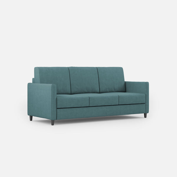 acquista Divano 3 Posti 198x85x85 cm Karay in Tessuto Petrolio