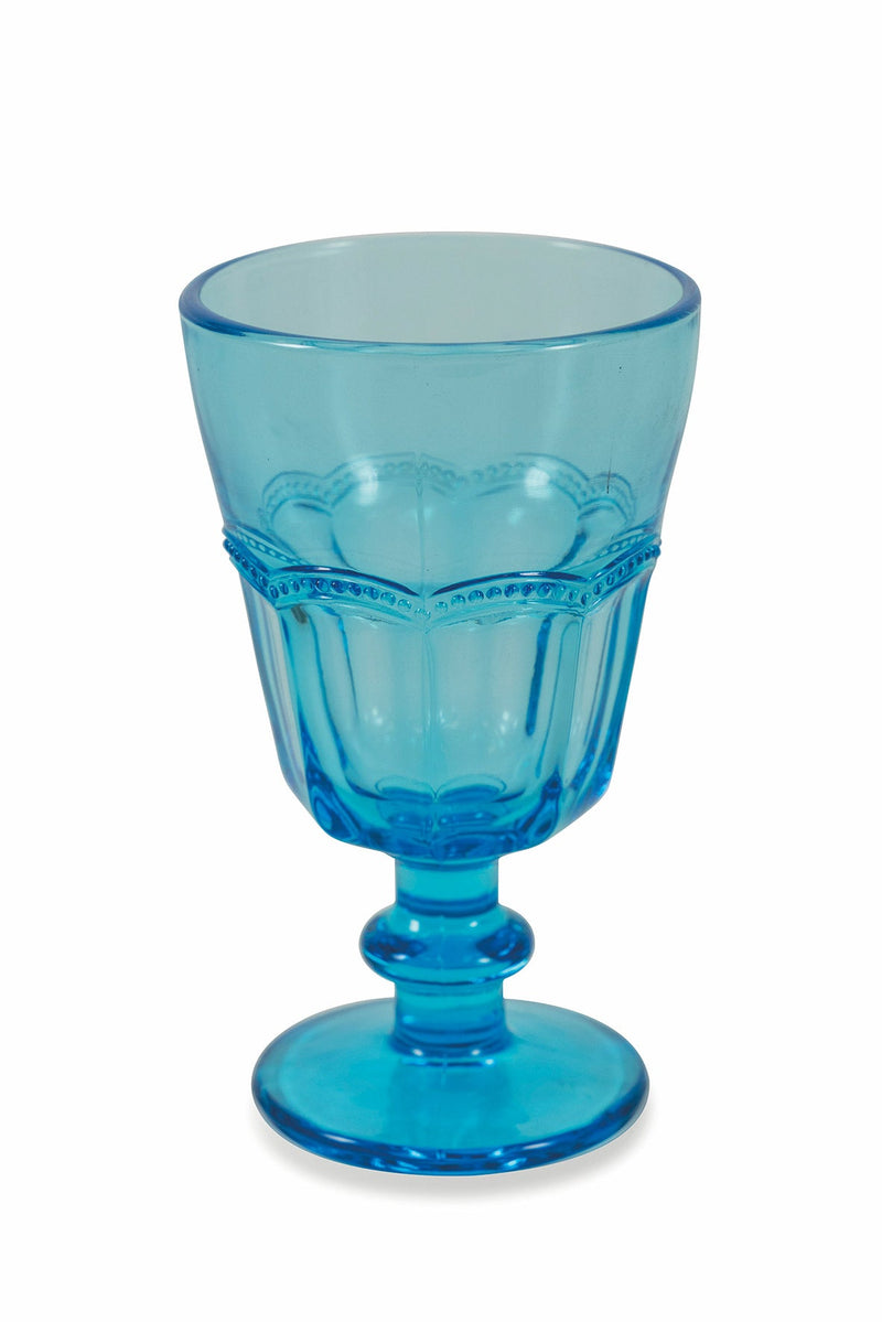 Set 6 Calici Ø8,5x14 cm in Vetro Villa d'Este Home Tivoli Floyd Blu