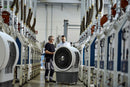 Raffrescatore Ventilatore per Grandi Ambienti con Ghiaccio o Acqua 250W Moel 9100 Turbo Cooler
