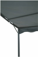 Pergola Gazebo da Giardino in Metallo 3x2,5m Soriani Grigio