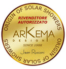 Doccia Solare da Giardino Temporizzatore e Lavapiedi Arkema Jolly Top Line Perla Bianca