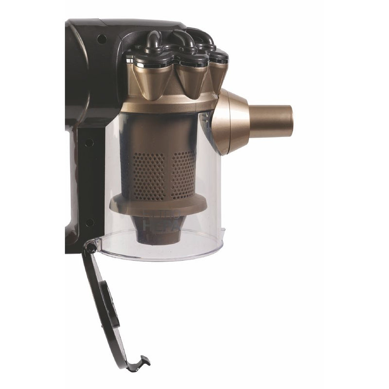 Aspirapolvere Ciclonico con Filo Scopa Elettrica 600W Kooper Airone 2.0 Grigio e Oro