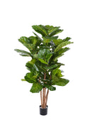Ficus Lyrata Artificiale Altezza 180 cm Verde