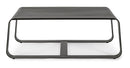 Tavolino da Esterno 105x62x38h cm in Alluminio Merrigan Antracite  