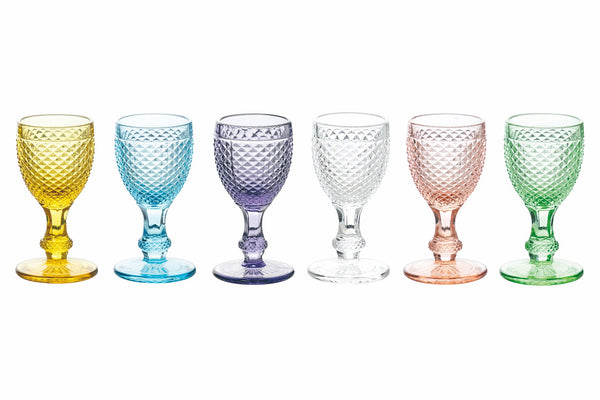 Set 6 Calici Liquore in Vetro 55 ml Villa d'Este Home Tivoli Diamond acquista