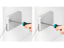 Meccanismo per Ante a Ribalta Miniwinch con Tappo Forza 10 Kg Plastica Grigia Emuca