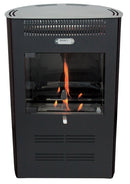Stufa a Bioetanolo da Interno 3kW Ventilata Karlsen Elegance Nero