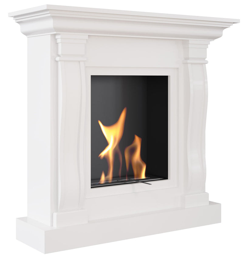 Camino a Bioetanolo da Pavimento 110,9x31,1 cm Flig Odessa Bianco