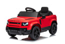 Macchina Elettrica per Bambini Licenza Land Rover Defender Small 12V con Telecomando Rosso