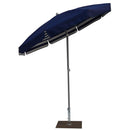 Ombrellone da Giardino Ø2 m Palo Ø33 mm in Acciaio Maffei Venezia Duplex Blu/Bianco e Blu