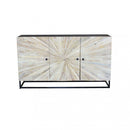 Mobile Spencer 150x40x85 h cm in Legno Marrone