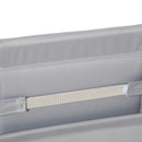 Sedia Sdraio Zero Gravity Reclinabile 89x65x113 cm in Acciaio e Tessuto Oxford Grigio Chiaro