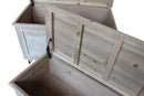 Set 2 Bauli in Legno in Legno di paulownia Tortora