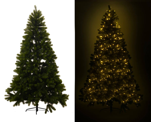 prezzo Albero di Natale Luminoso H210cm Monte Vettore Verde