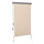 Tenda da Sole Avvolgibile da Soffitto 120x200 cm con Manovella Beige