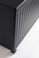 Baule Contenitore da Esterno 164,8x72x70h cm Apertura Facile e Ruote in Alluminio Ocean M Antracite 