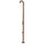 Doccia da Giardino 228,9x18x25 cm con Soffione e Lavapiedi Sined Quartu Oro rosa