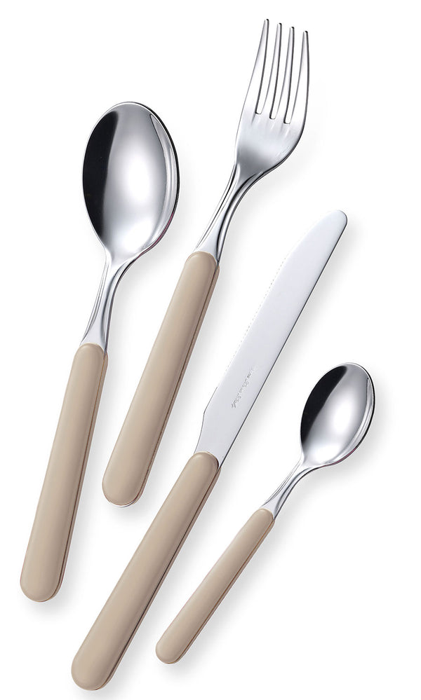 Servizio Set di Posate 24 Pezzi in Acciaio Eme Bonita Sabbia 7528 sconto