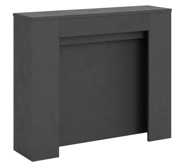 Consolle Allungabile 90x25/211 cm Pannelli in Nobilitato Kiba Antracite online